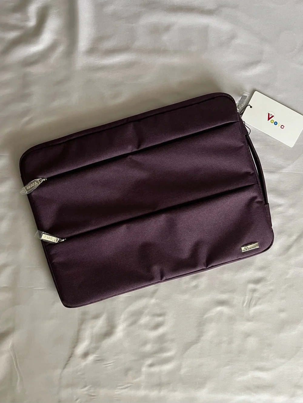 NWT Voova - Laptop Sleeve - Dark Purple - Approx 15.5